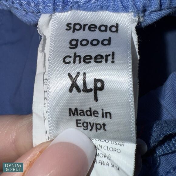 WonderWink WonderFLEX Faith Lady Fit Blue Cargo Scrub Pants XLP Petite Workwear - Picture 7 of 8